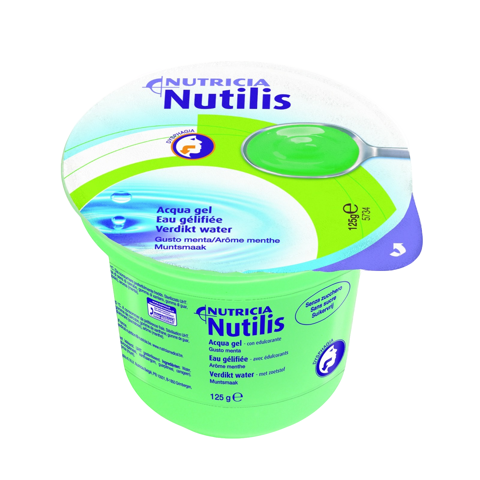 NUTILIS AQUA GEL MENT 12X125G