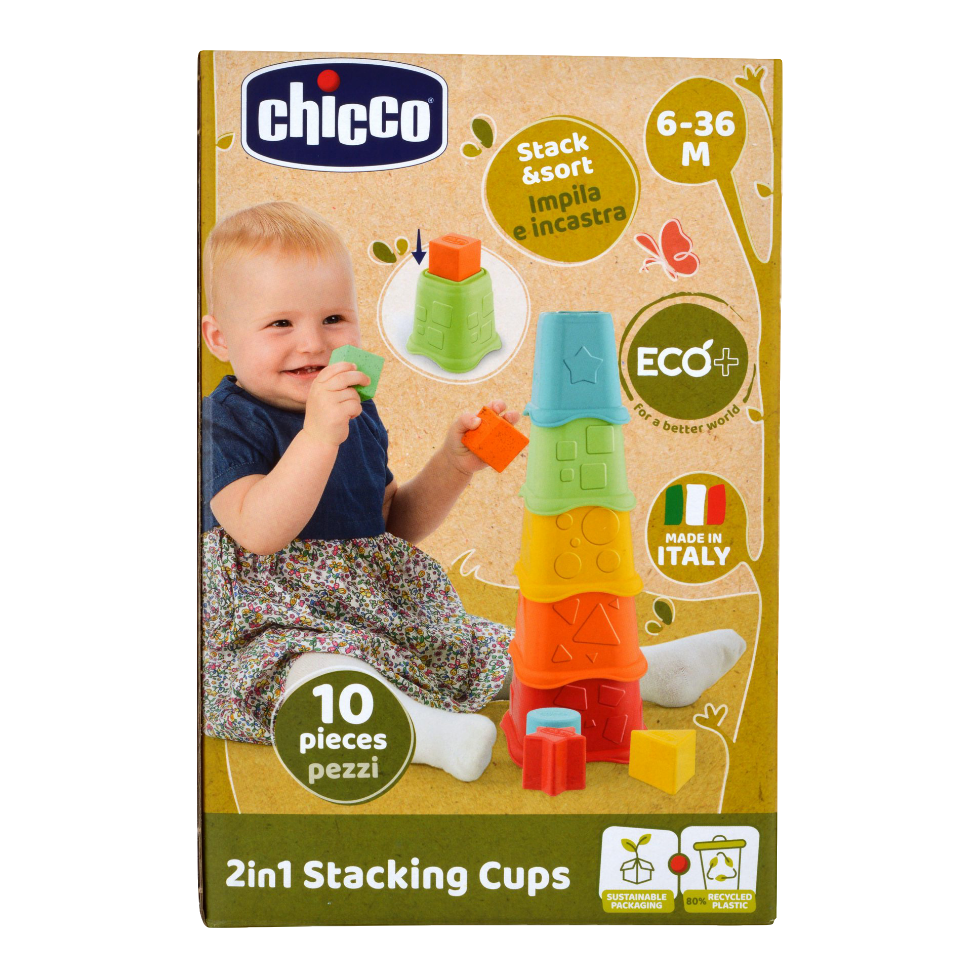 CH GIOCO 2IN1 STACK CUPS ECO+