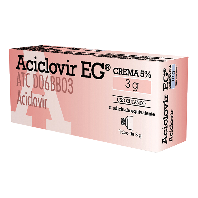 ACICLOVIR EG*CR 3G 5%